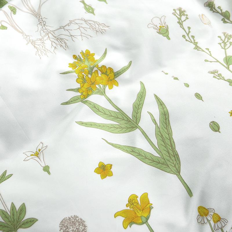Super Soft Floral Pattern Duvet Cover Set