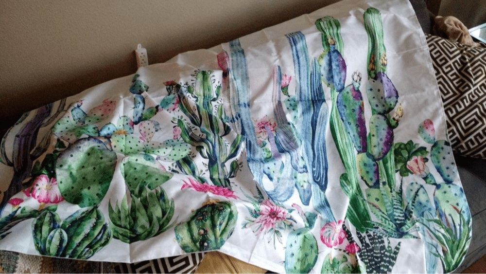 Watercolor Cactus Tapestry