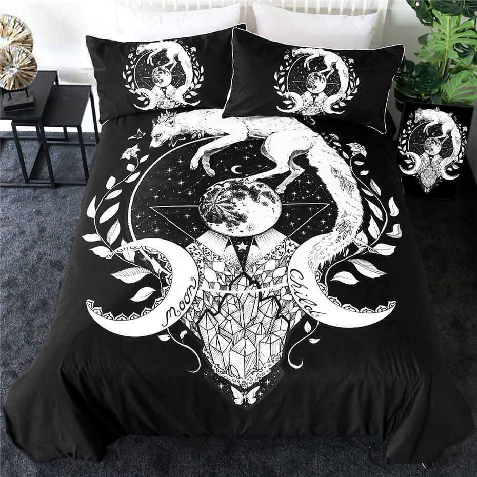 The Celestial Moon Child Bedding Set 3pcs