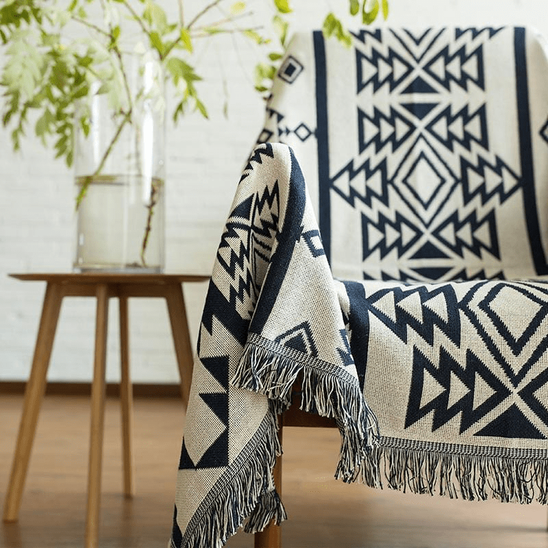 Boho Geometric Throw