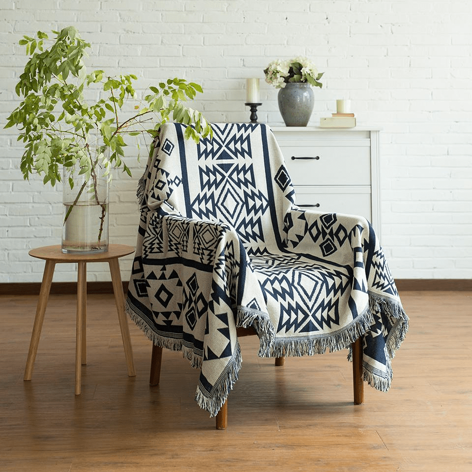 Boho Geometric Throw