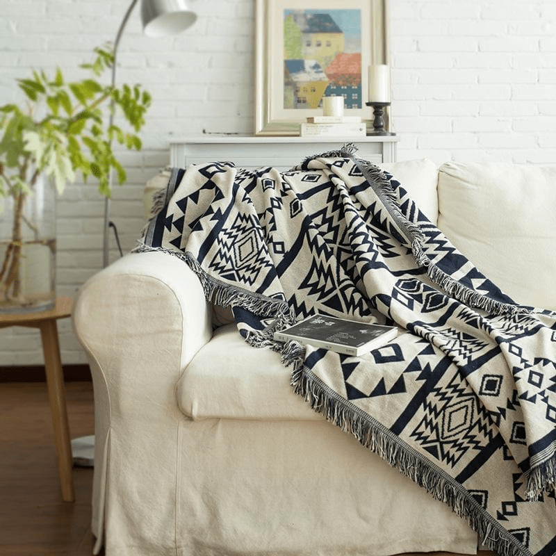 Boho Geometric Throw