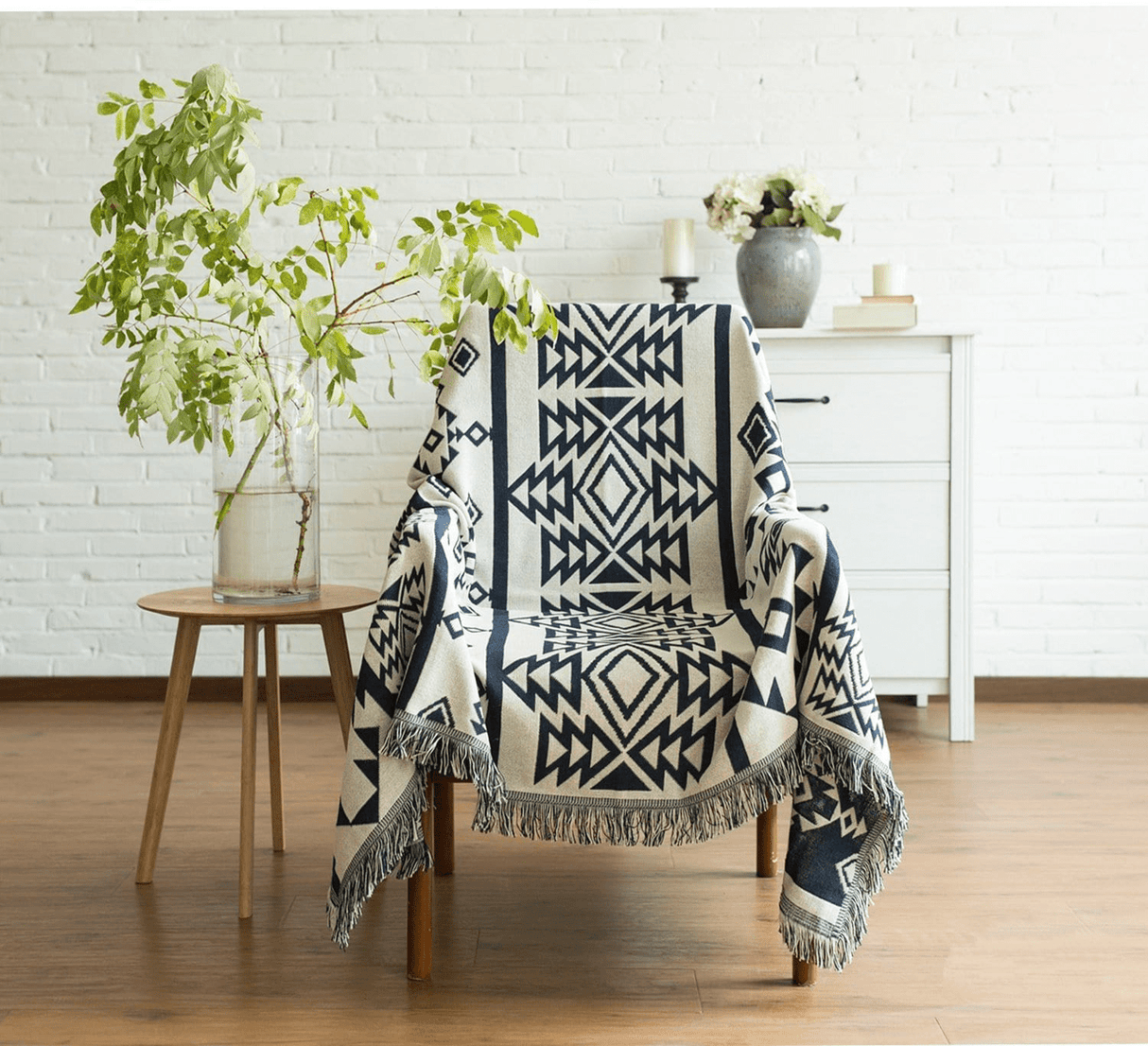 Boho Geometric Throw