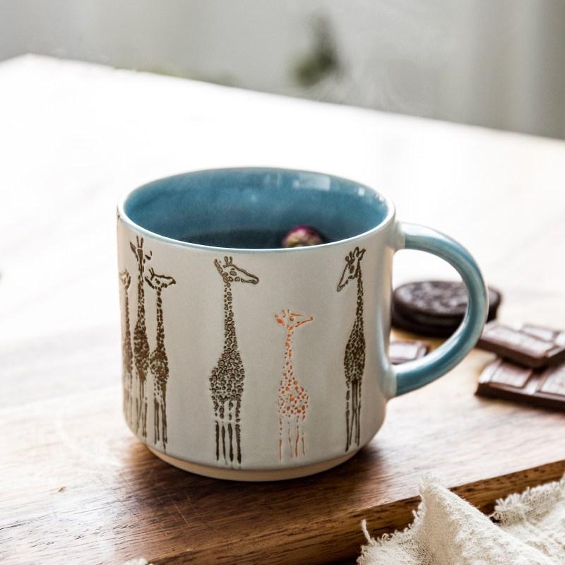 Giraffe Ceramic Mug