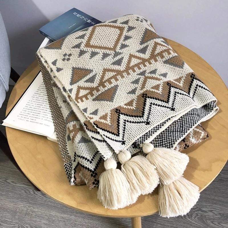 Vintage Design Throw Blanket