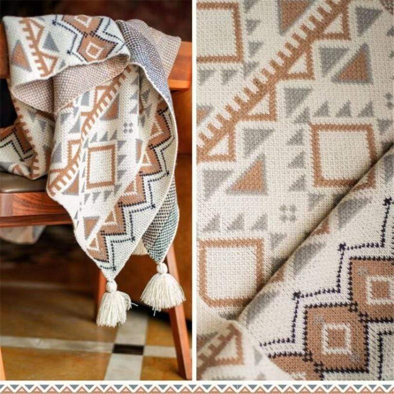 Vintage Design Throw Blanket