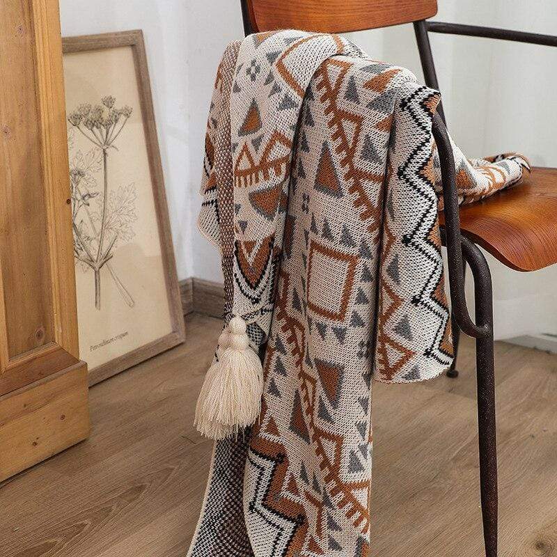 Vintage Design Throw Blanket