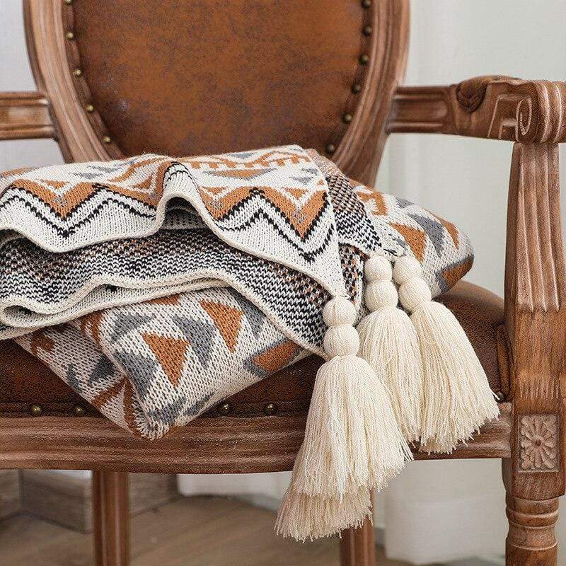 Vintage Design Throw Blanket