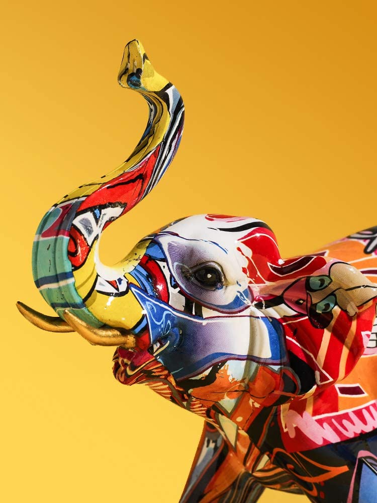 Colorful Animals Art Figurine