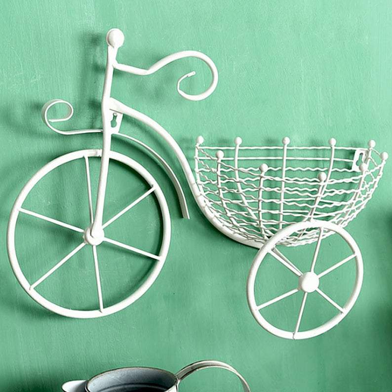 Bicycle Hanging Flower Basket