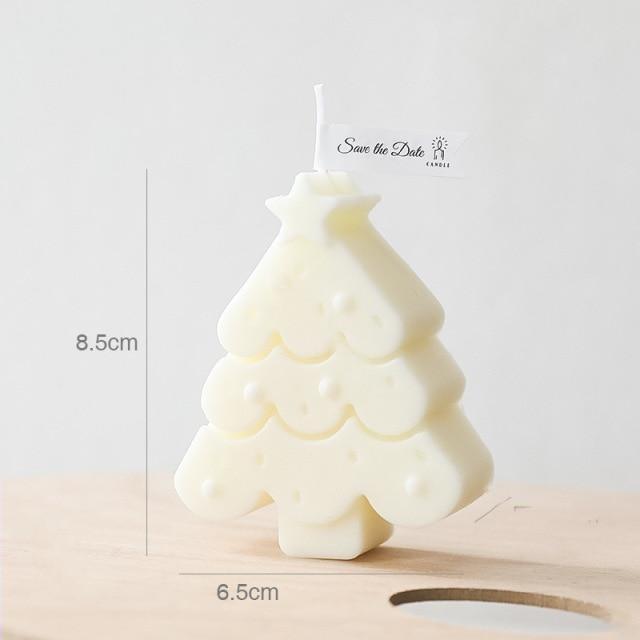 Handmade Christmas Tree Candle
