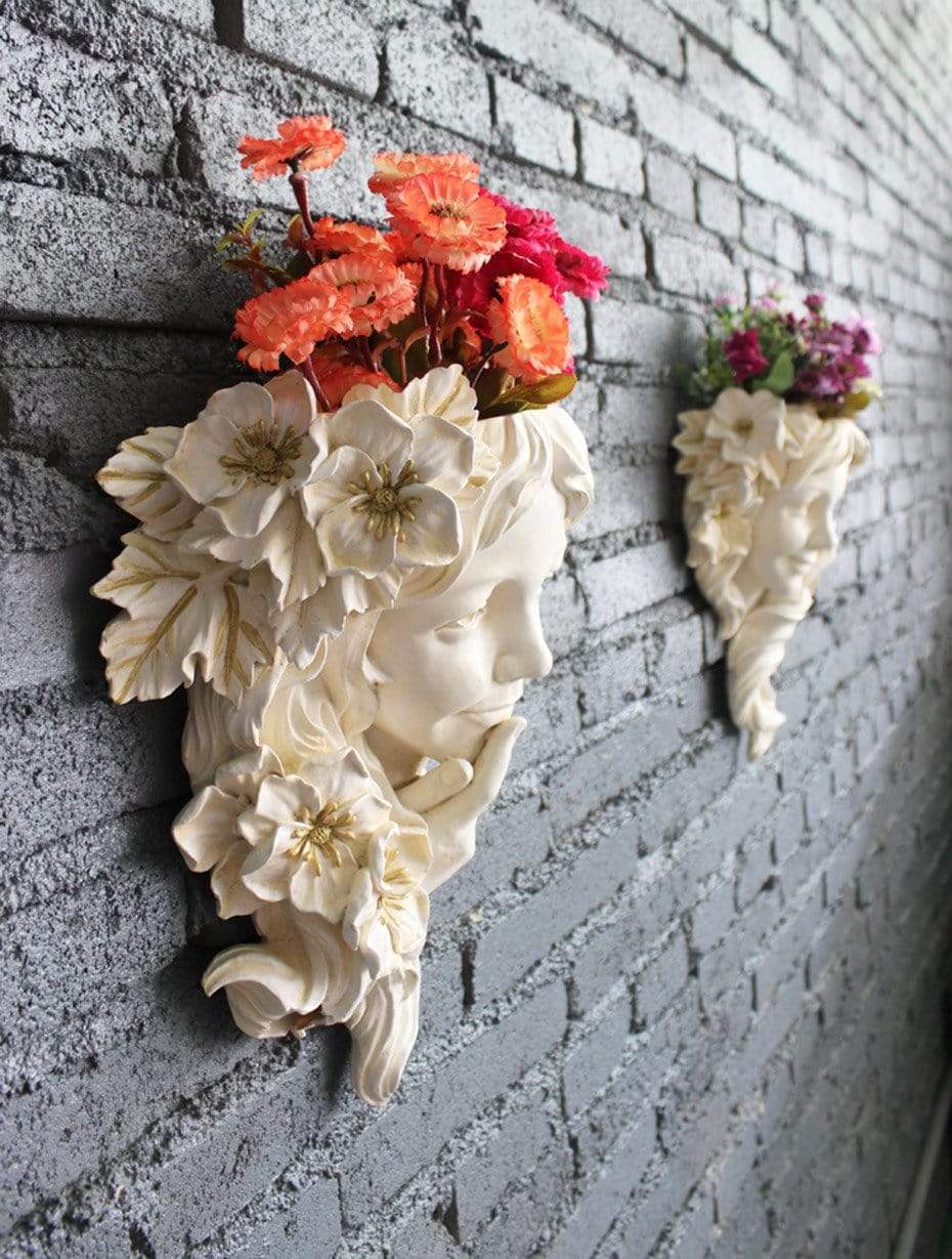 The Flower Goddess Wall Pot