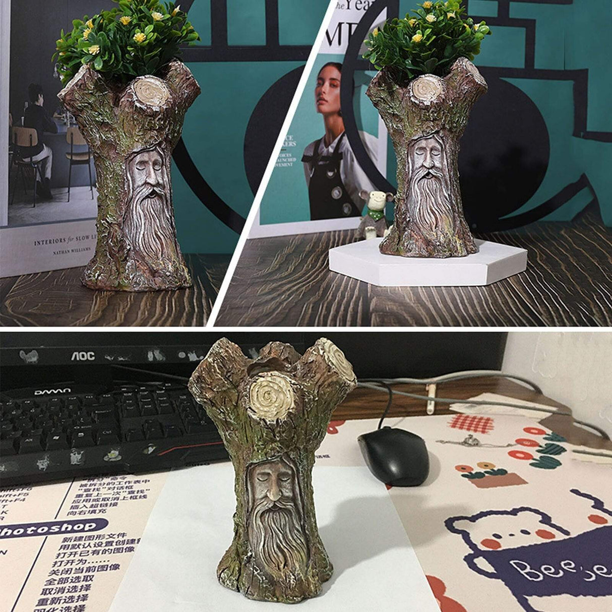 Wisdom Tree Planter Pot
