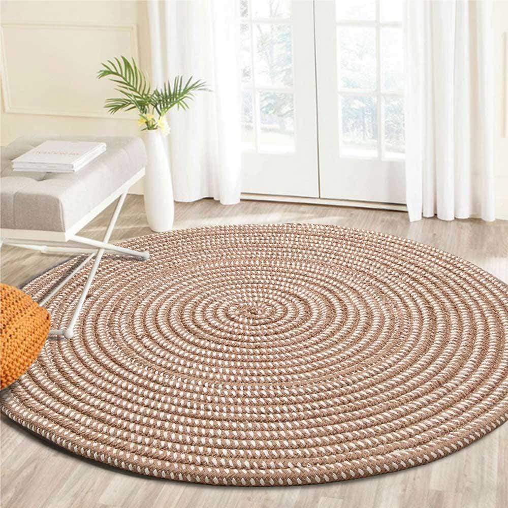 Woven Round Tatami Carpet