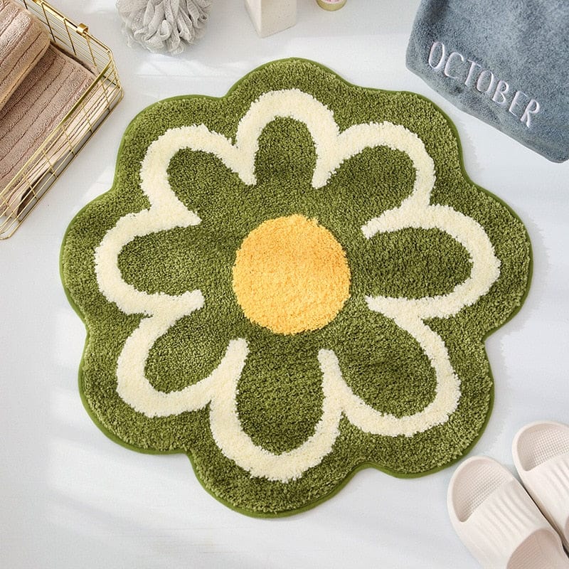 Lily Flower Bath Mat