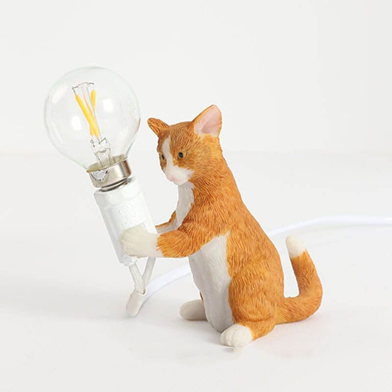 Cat Statue Table Lamp