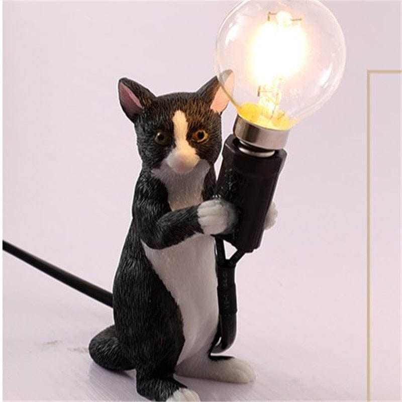 Cat Statue Table Lamp