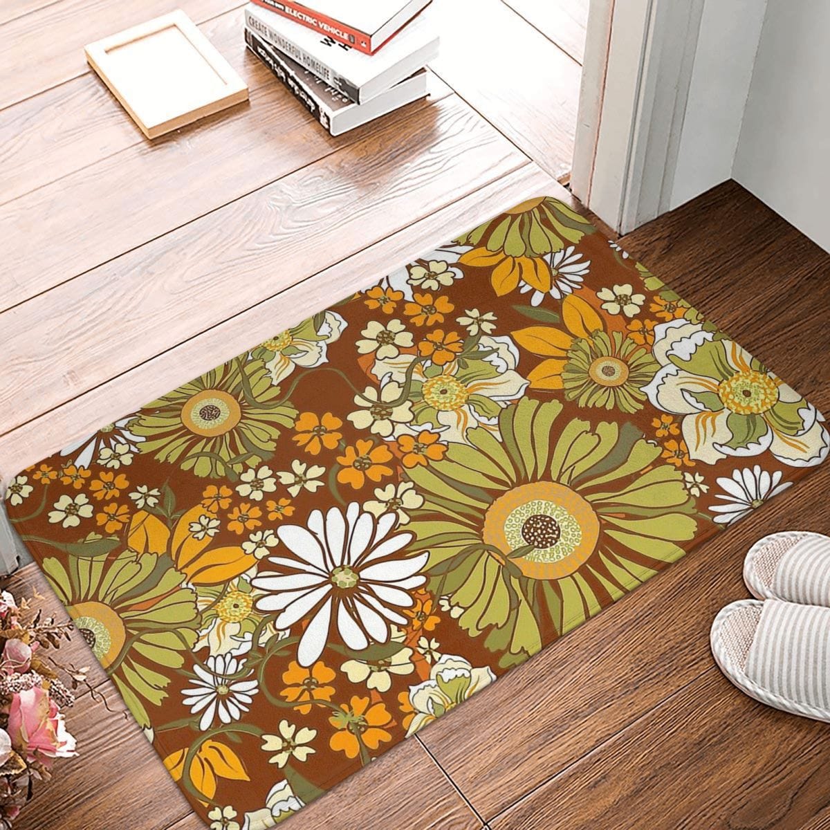 Flower Power Mat, 40x60cm or 15"x23"