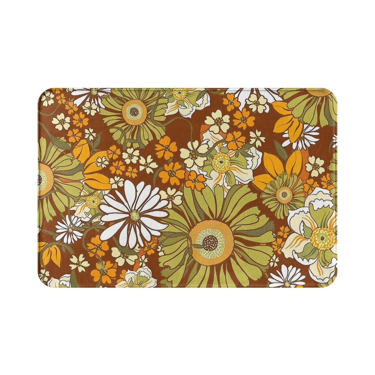 Flower Power Mat, 40x60cm or 15"x23"