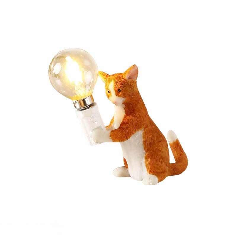 Cat Statue Table Lamp