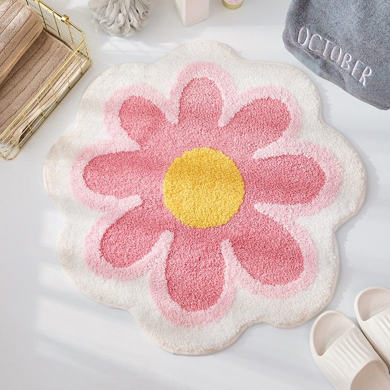 Lily Flower Bath Mat