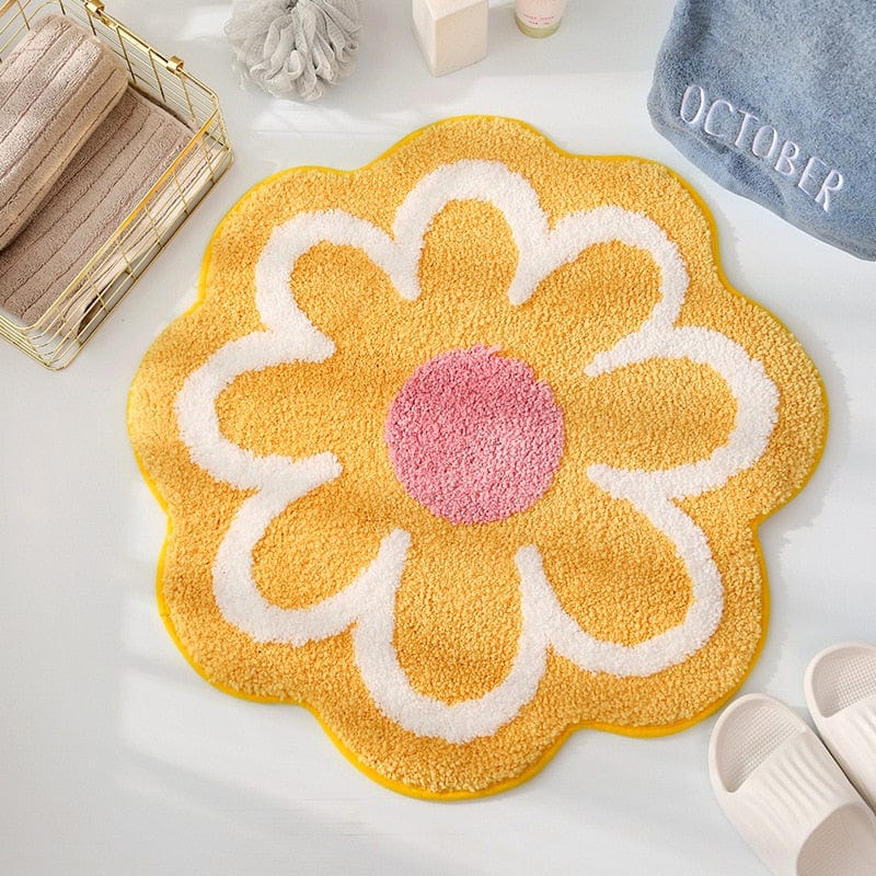 Lily Flower Bath Mat