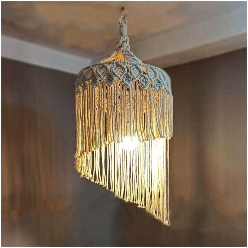 Macrame Lamp Shade