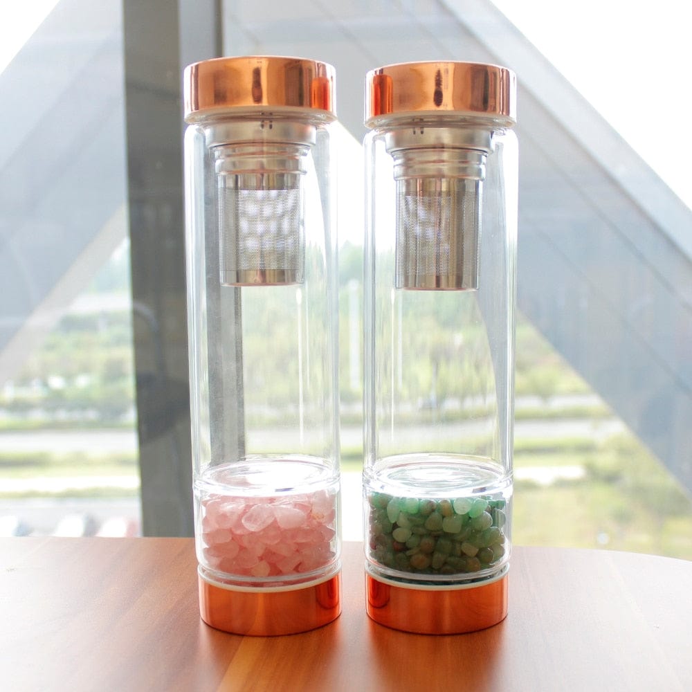 Crystal Infuser Water Bottle