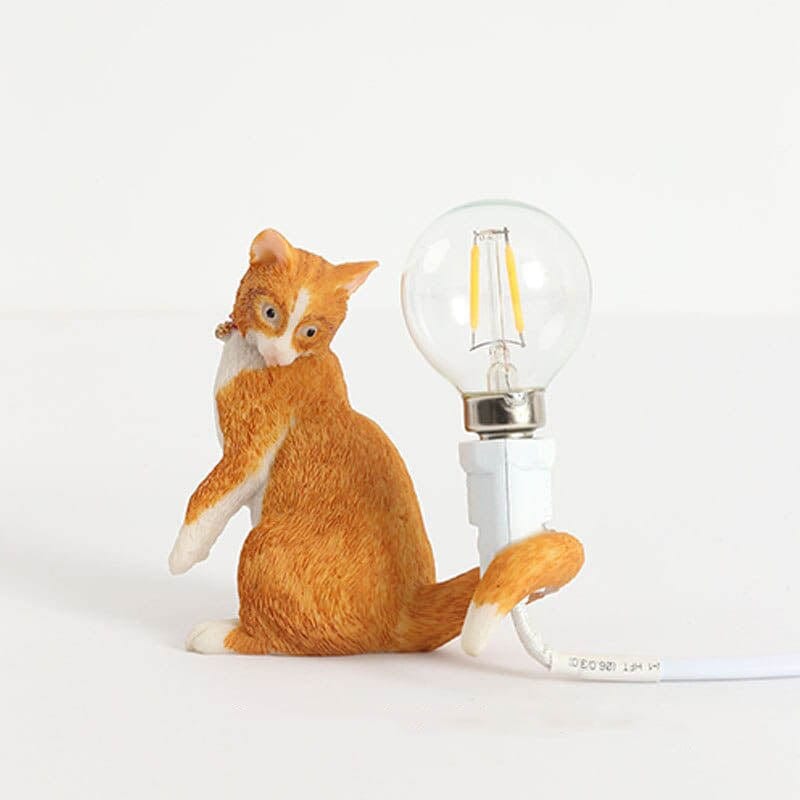 Cat Statue Table Lamp