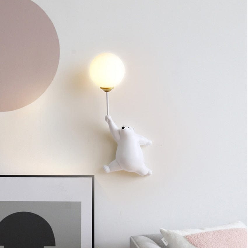 Polar Bear Wall Lamp