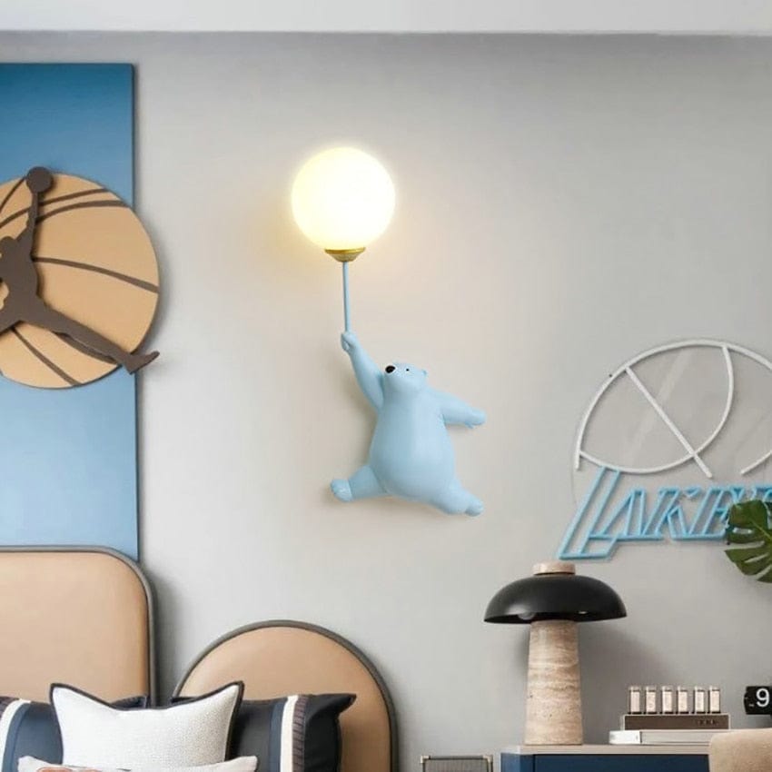 Polar Bear Wall Lamp