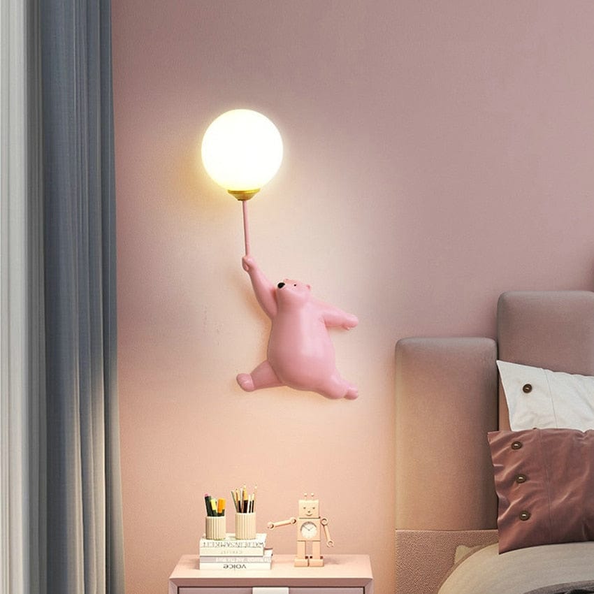 Polar Bear Wall Lamp