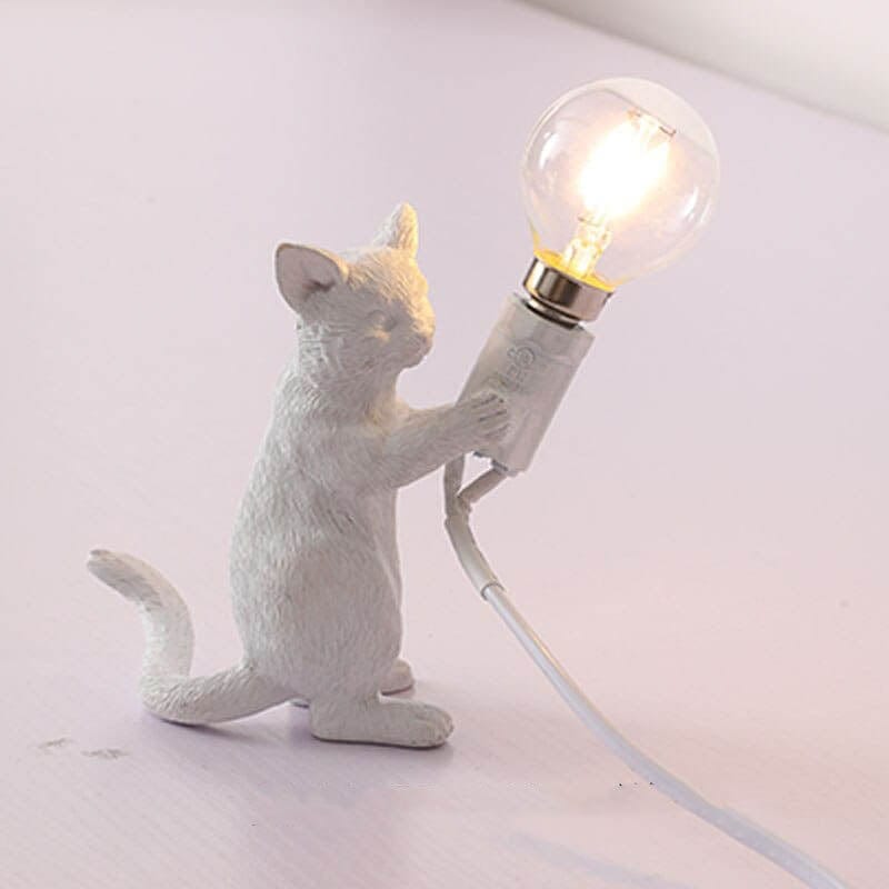 Cat Statue Table Lamp
