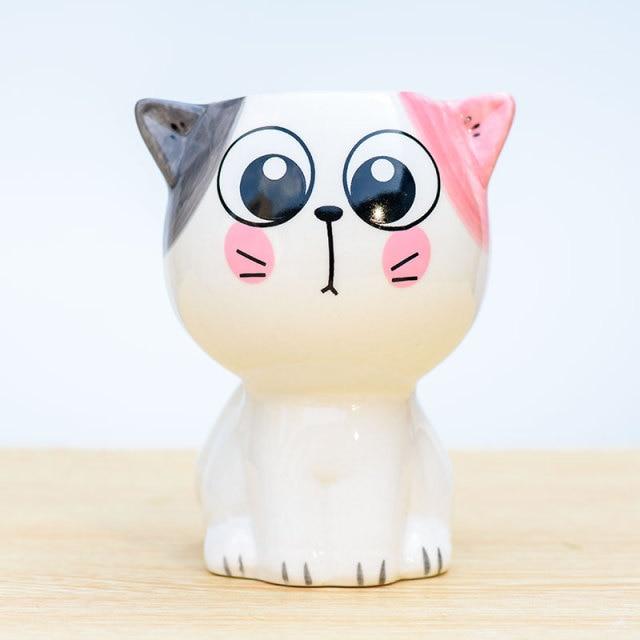 Cartoon Cat Flower Pots