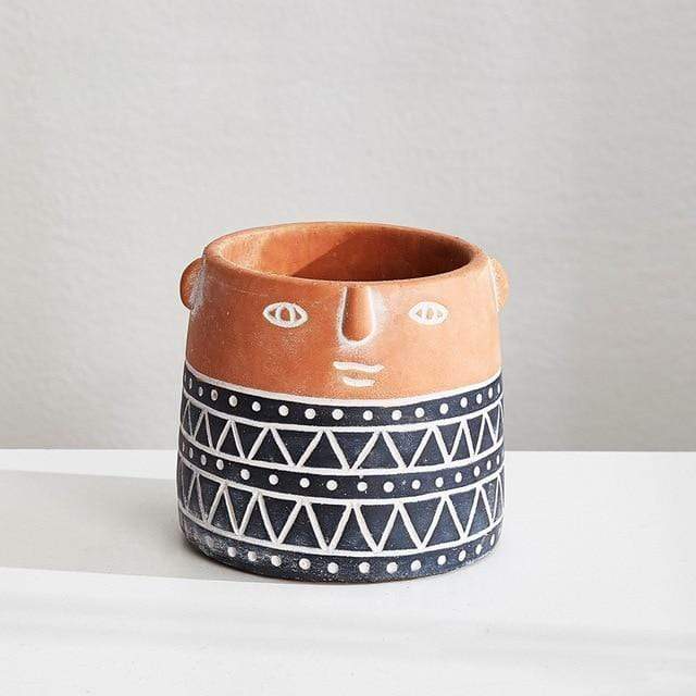 Ceramic Face Planter