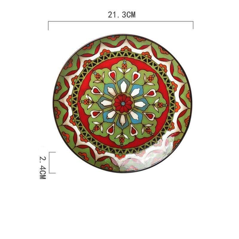 Hand Painted Ceramic Dish Collection