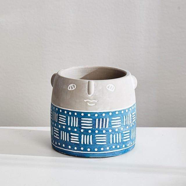 Ceramic Face Planter
