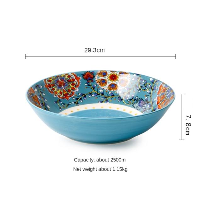Floral Bohemian Tableware