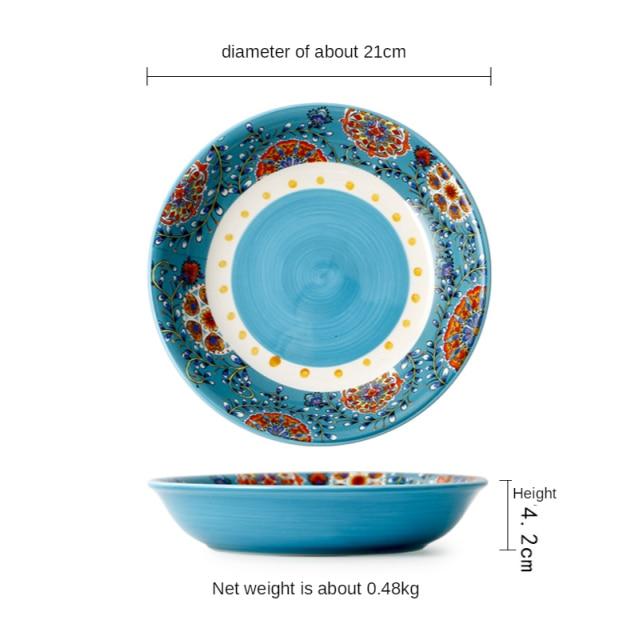 Floral Bohemian Tableware