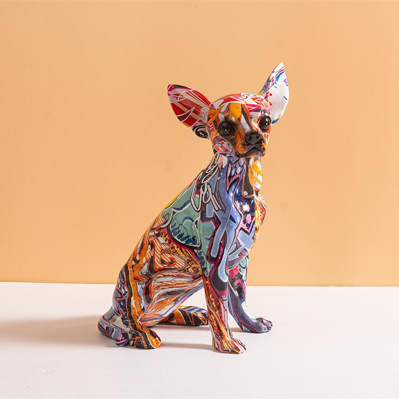 Colorful Animals Art Figurine