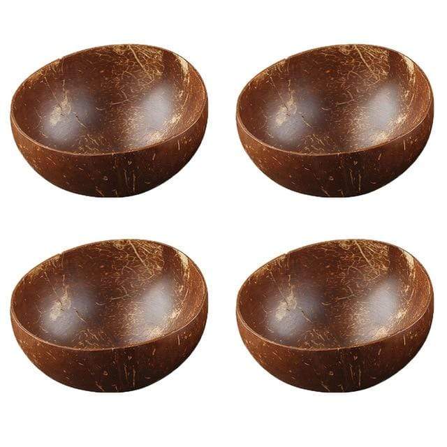 Natural Coconut Wood Bowl