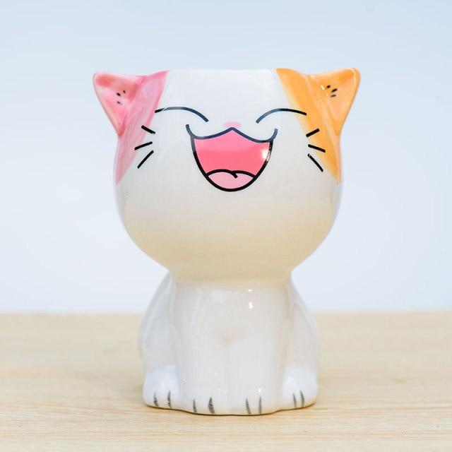 Cartoon Cat Flower Pots