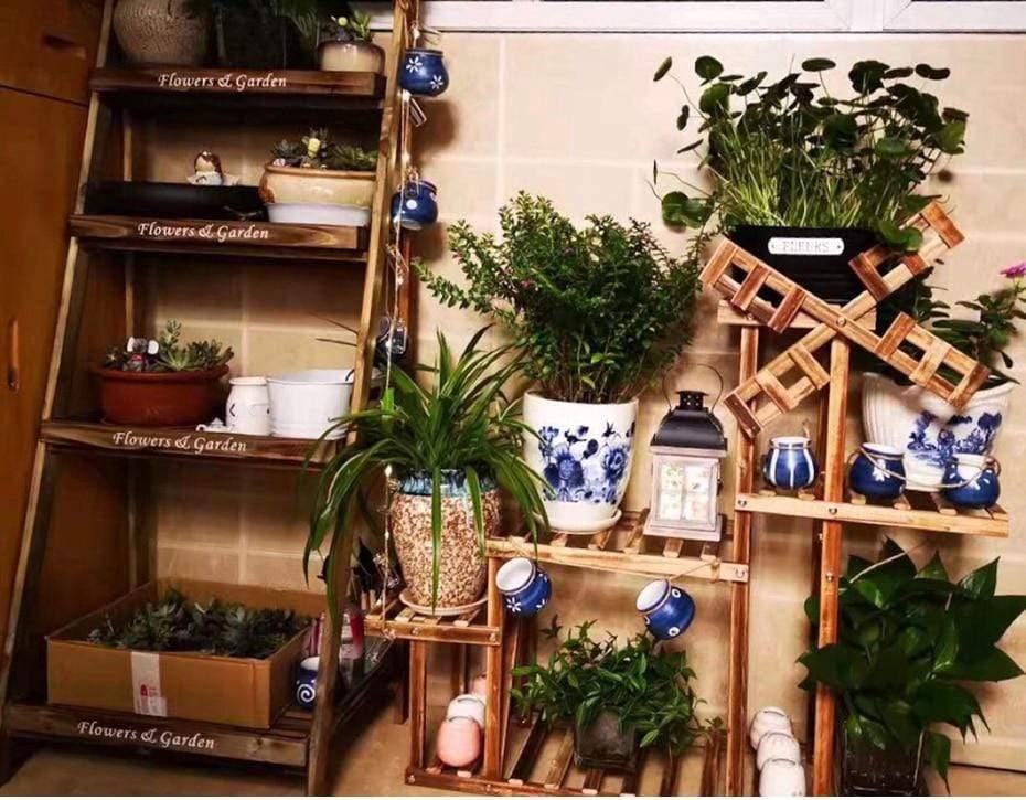 4pcs Multicolor Cauldron-Shaped Ceramic Planters