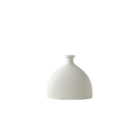 Minimalist White Flower Vases
