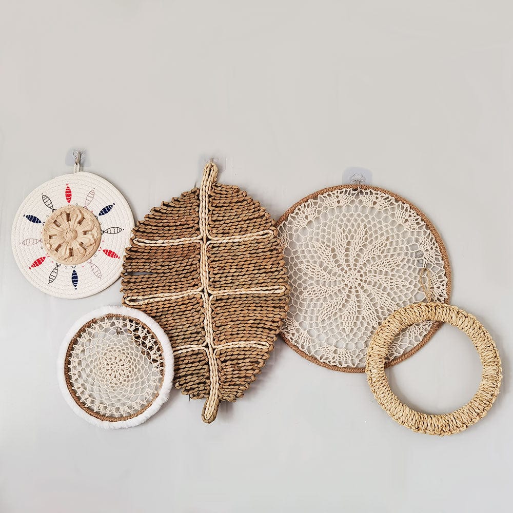 Autumn Rattan Wall Art Set