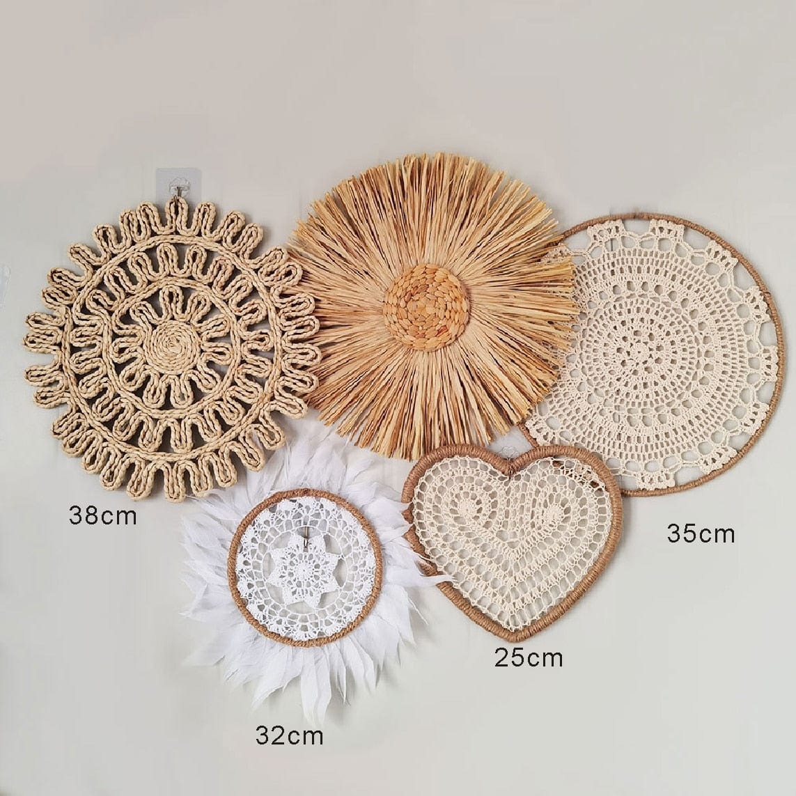 Autumn Rattan Wall Art Set