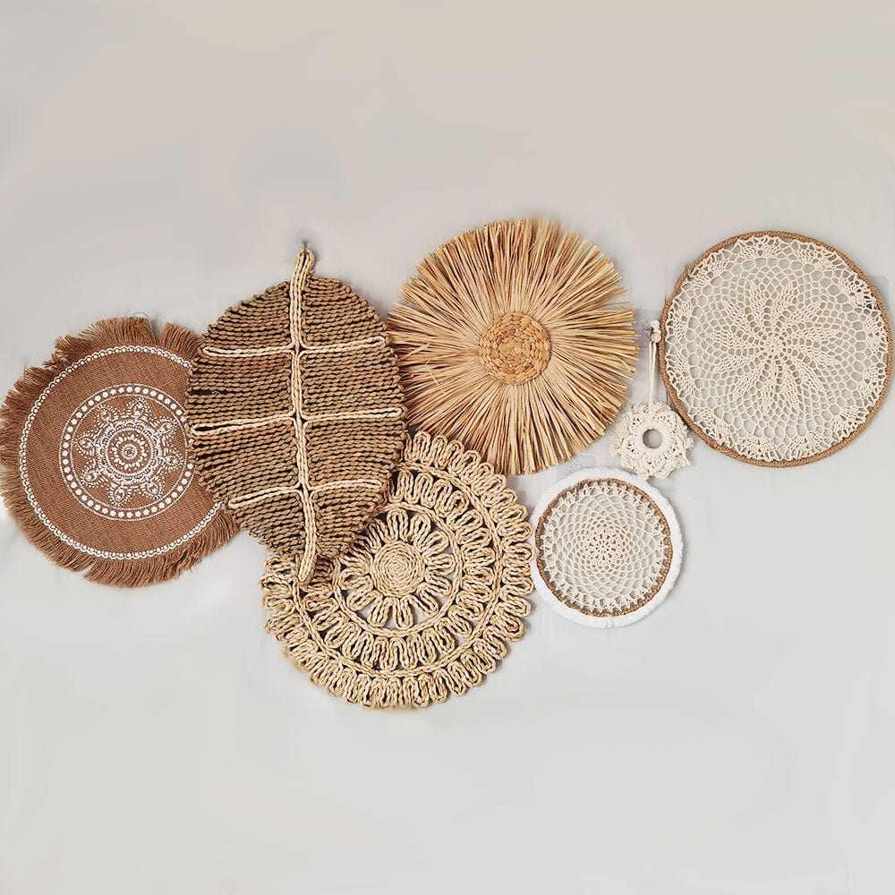 Autumn Rattan Wall Art Set