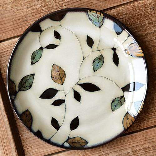 Glazed Hand-Painted Plates