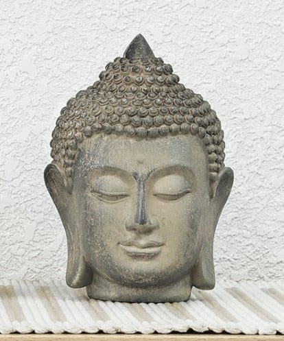 Buddha Head Statue Figurine