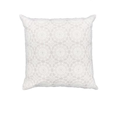 Embroidery Textured Cotton Cushion